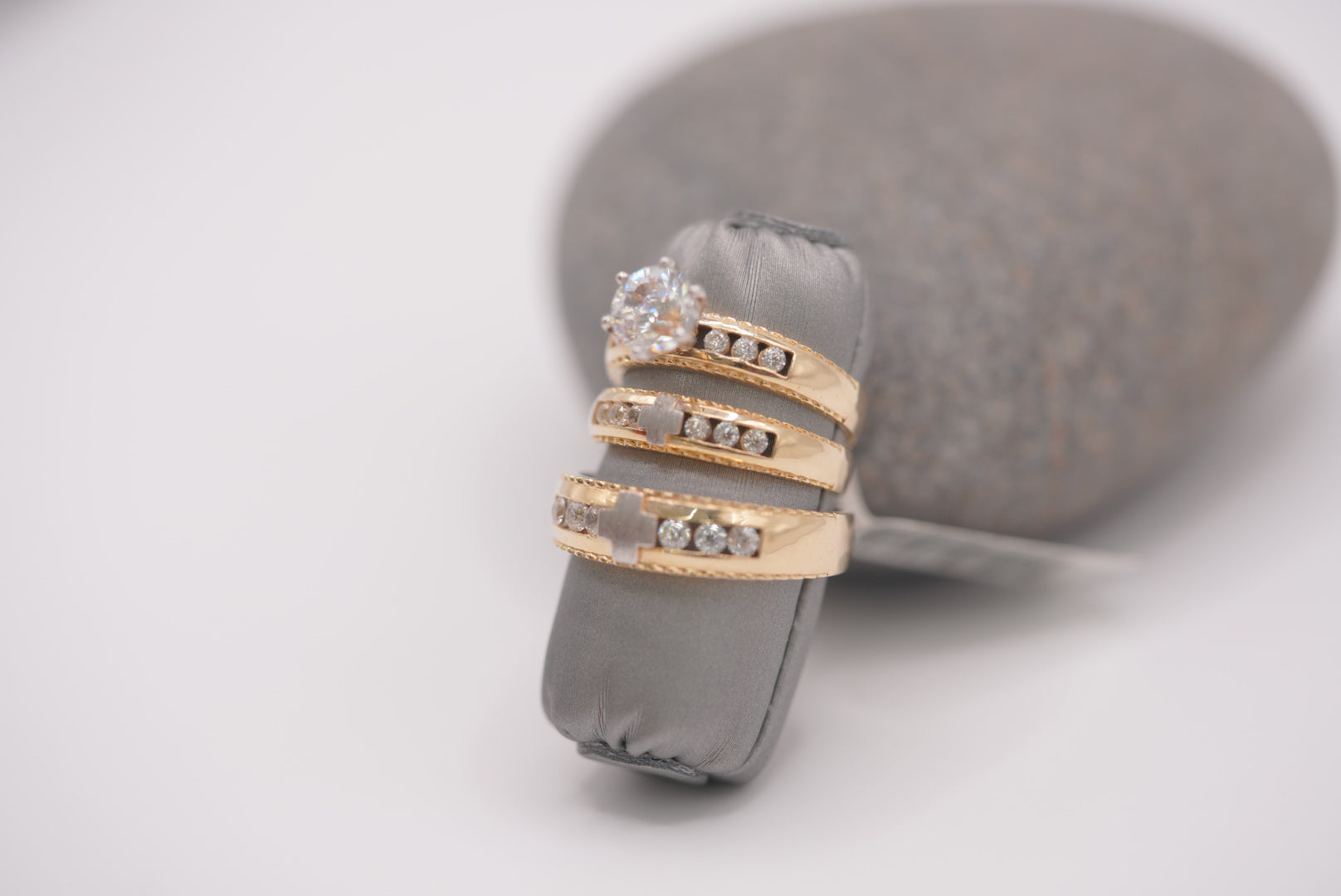 10k Wedding Rings - True Love