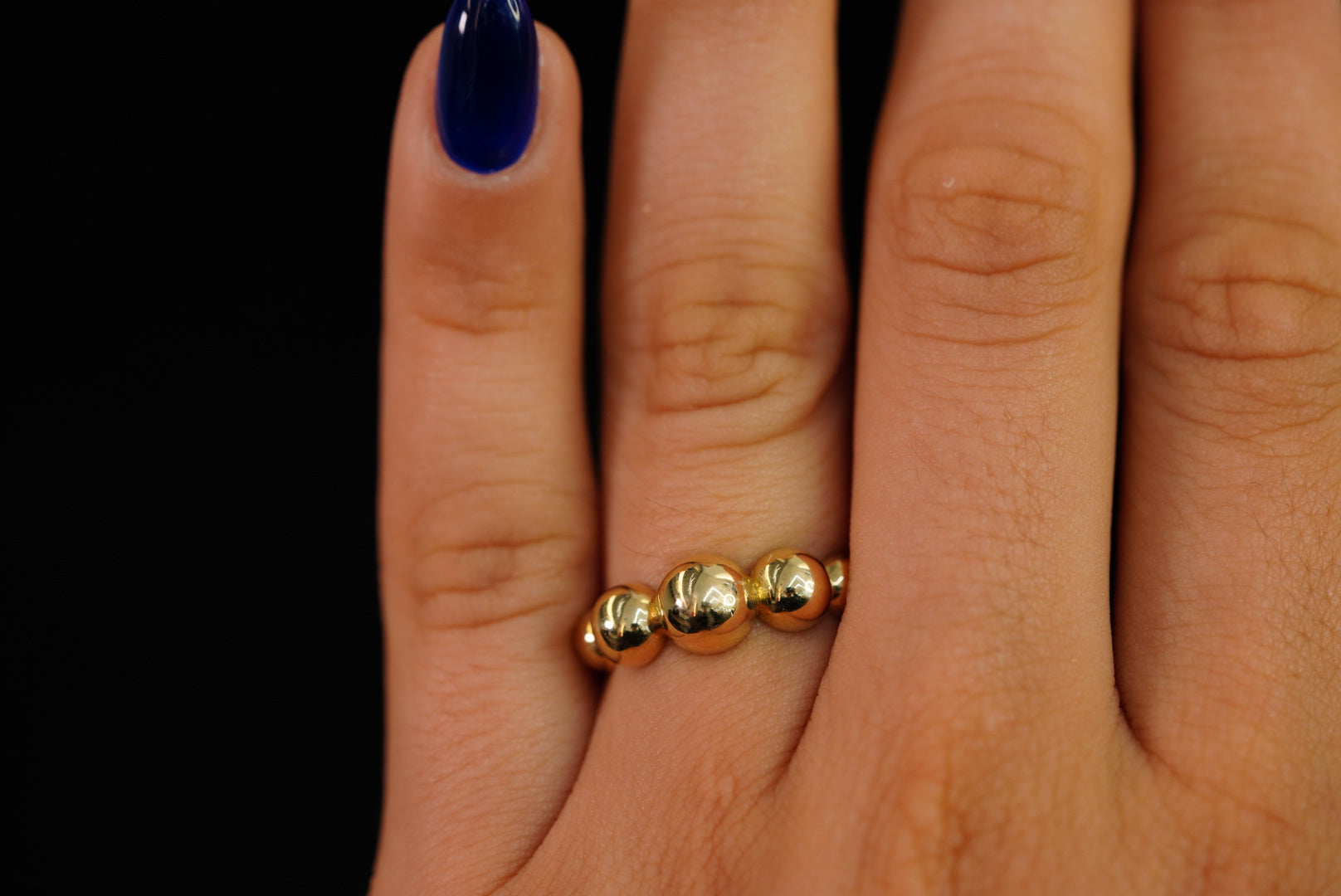 14k Balls Ring