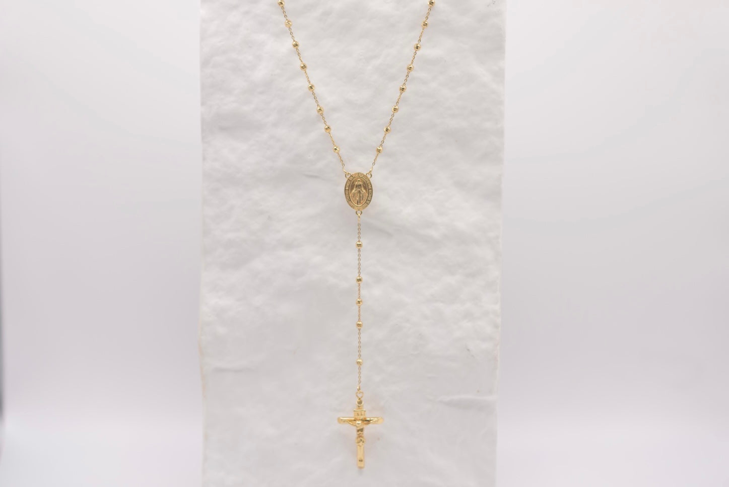 14k Rosary - Forever Faithful