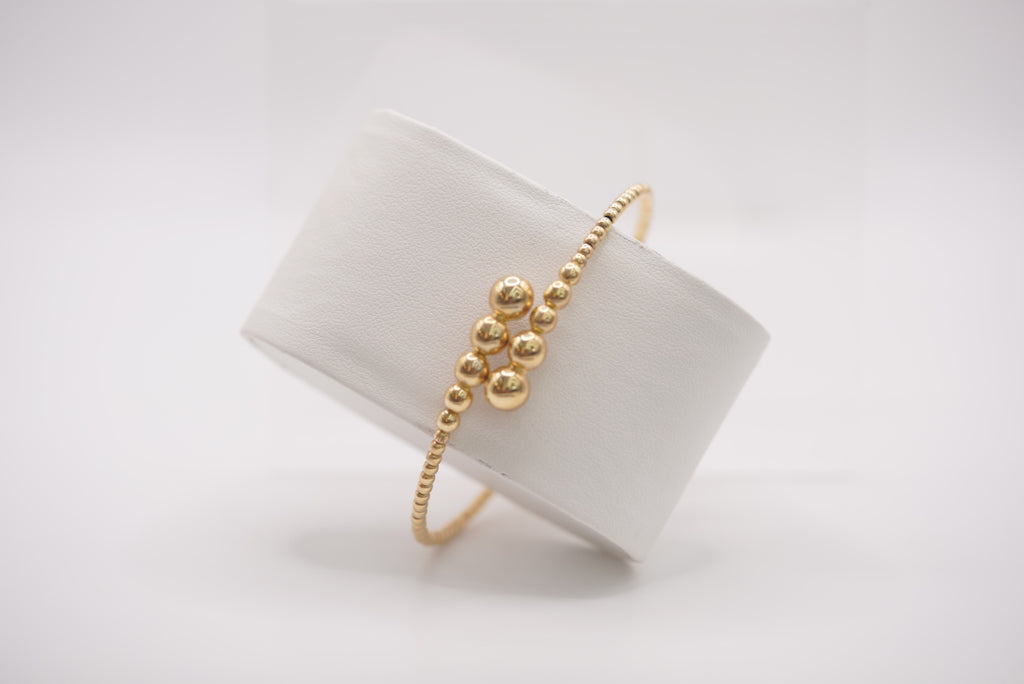 10k Women’s Bracelet - All Spheres