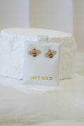 14k Earrings - Honey Bee