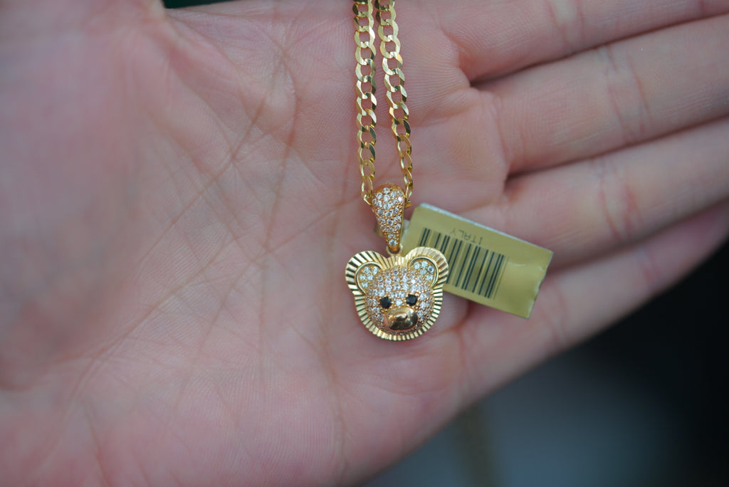14k Pendant - Sweet Bear