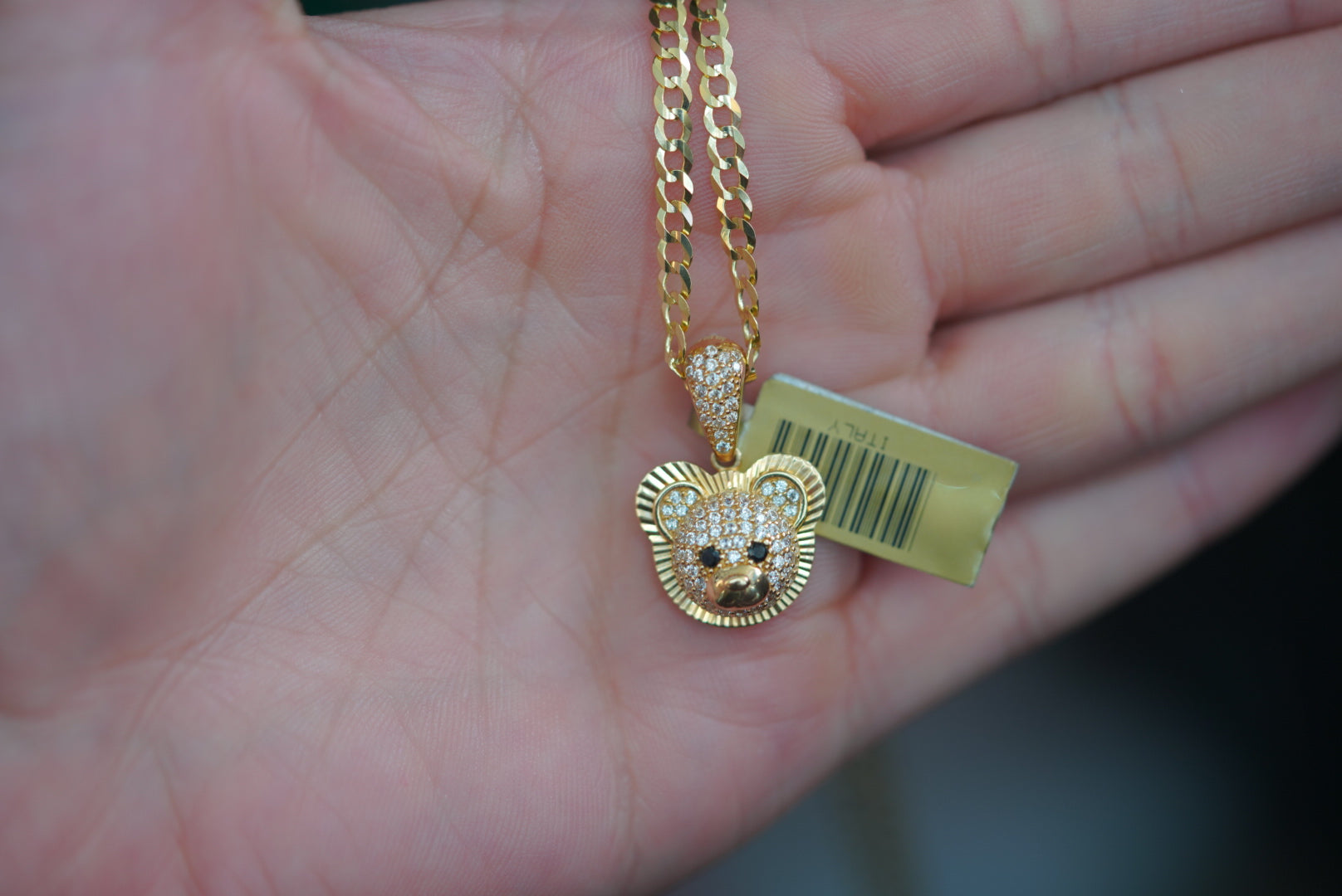 14k Pendant - Sweet Bear