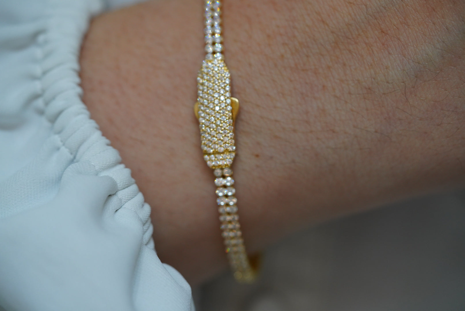 14k Tennis Choker - Stella Royale