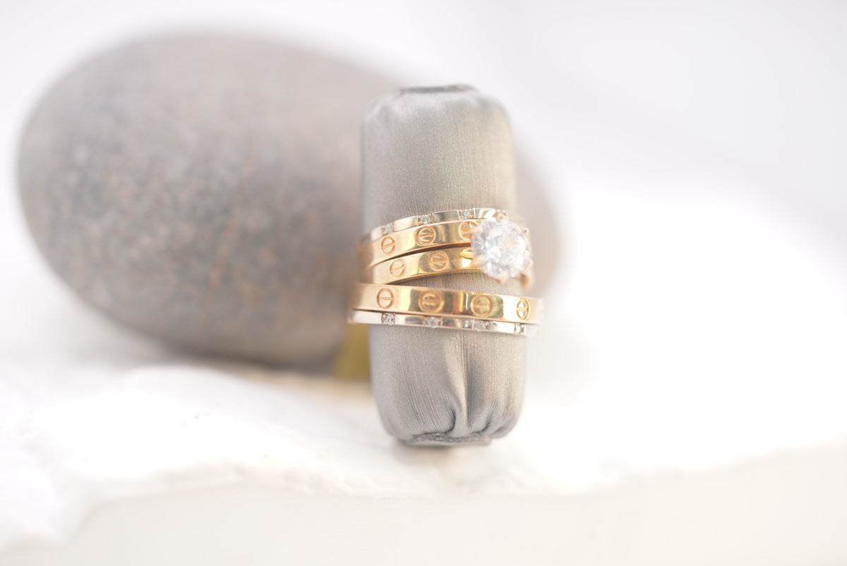 14k Matrimony Rings - True Promise