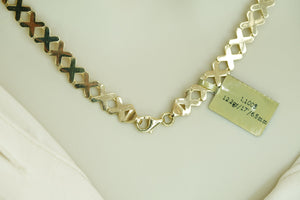 14k X Necklace