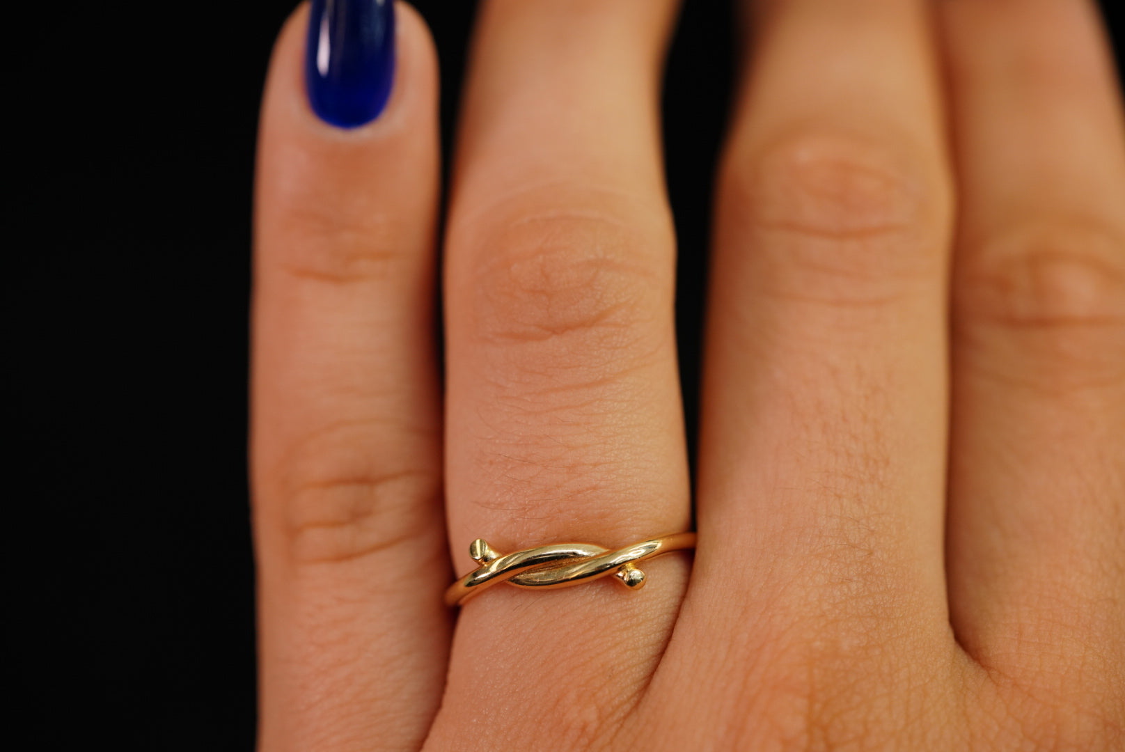 14k Knot Ring