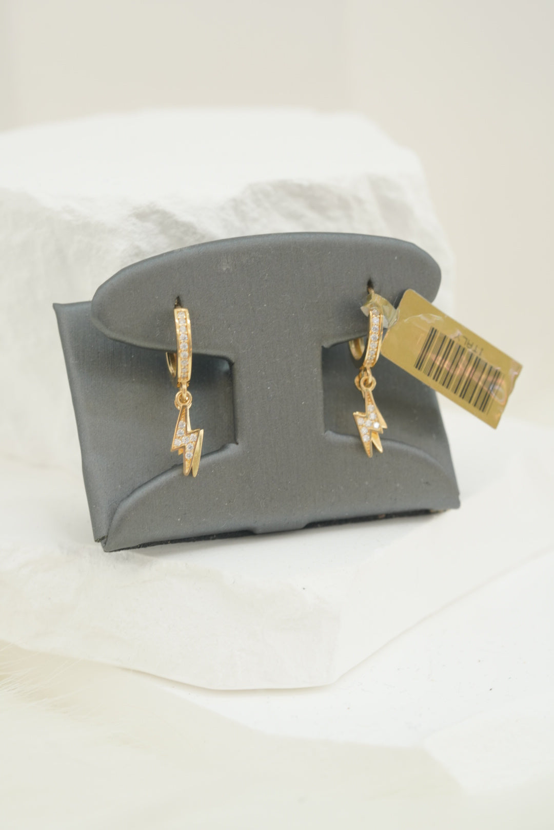 14k Hoops - Lightning