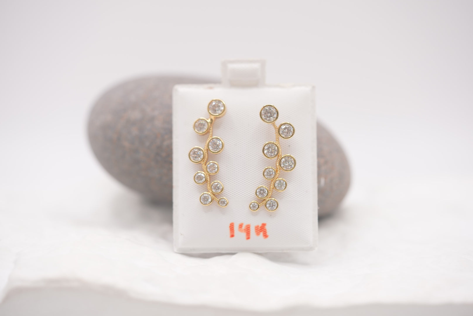 14k Earrings - Unique Design