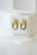 14k Earrings - Classy Panthers