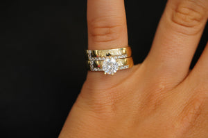 14k Forever Matrimony Trio Ring