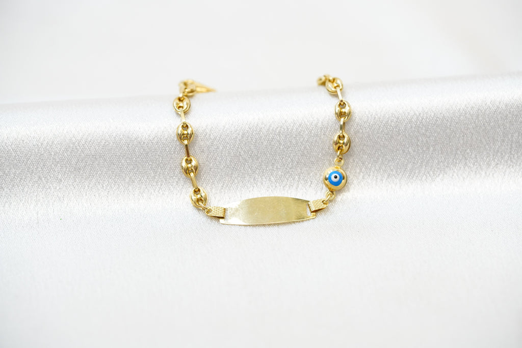 14k Mariner Baby Bracelet - Forever Safe