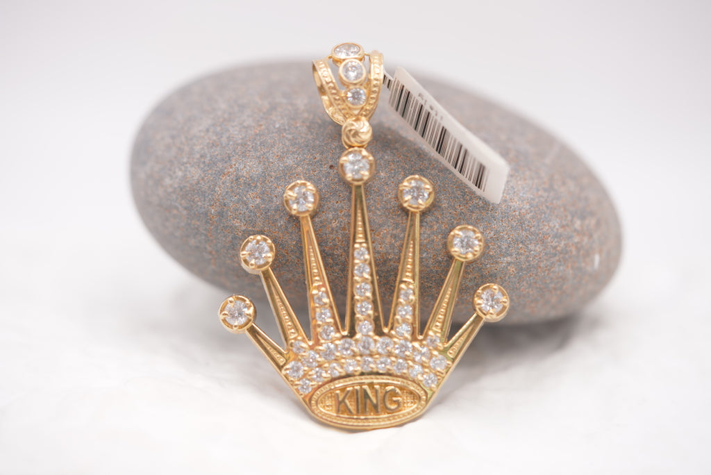 10k Pendant - Royal Crown