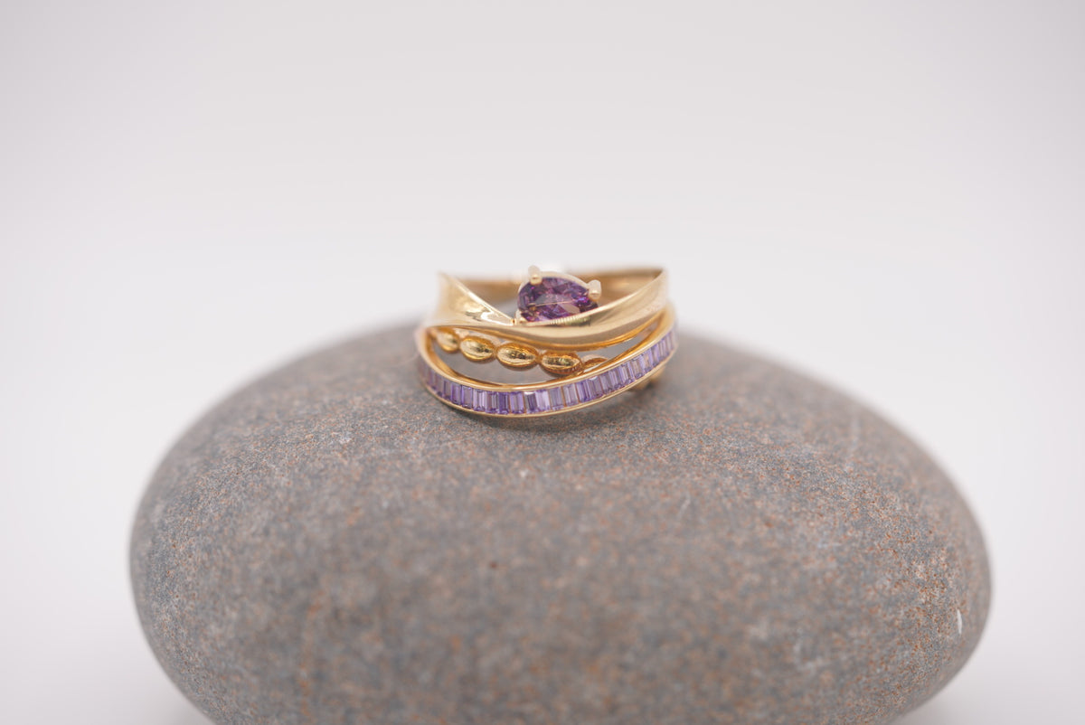 10k Women’s Ring - Lilac Gold