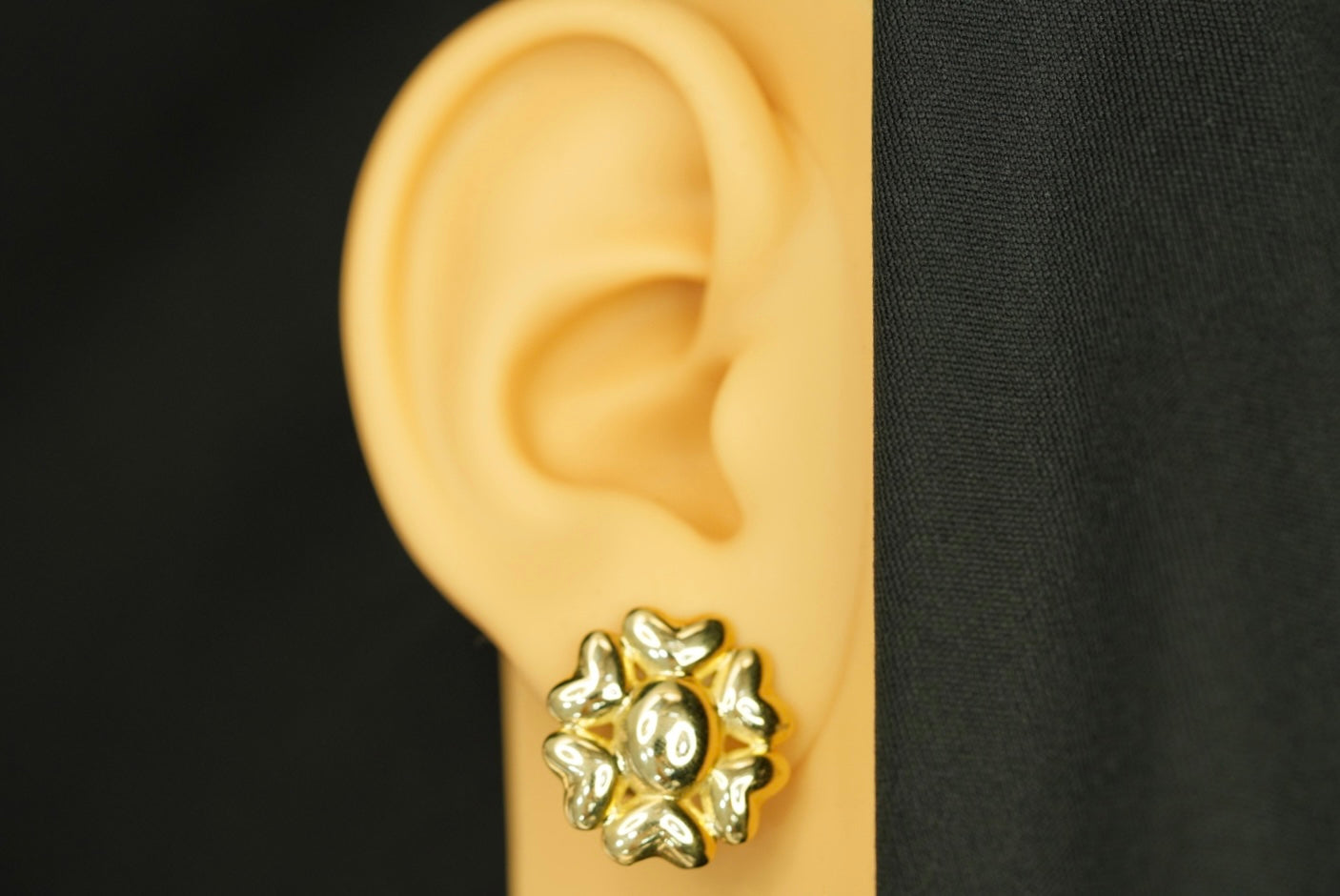 14k Flower Earrings