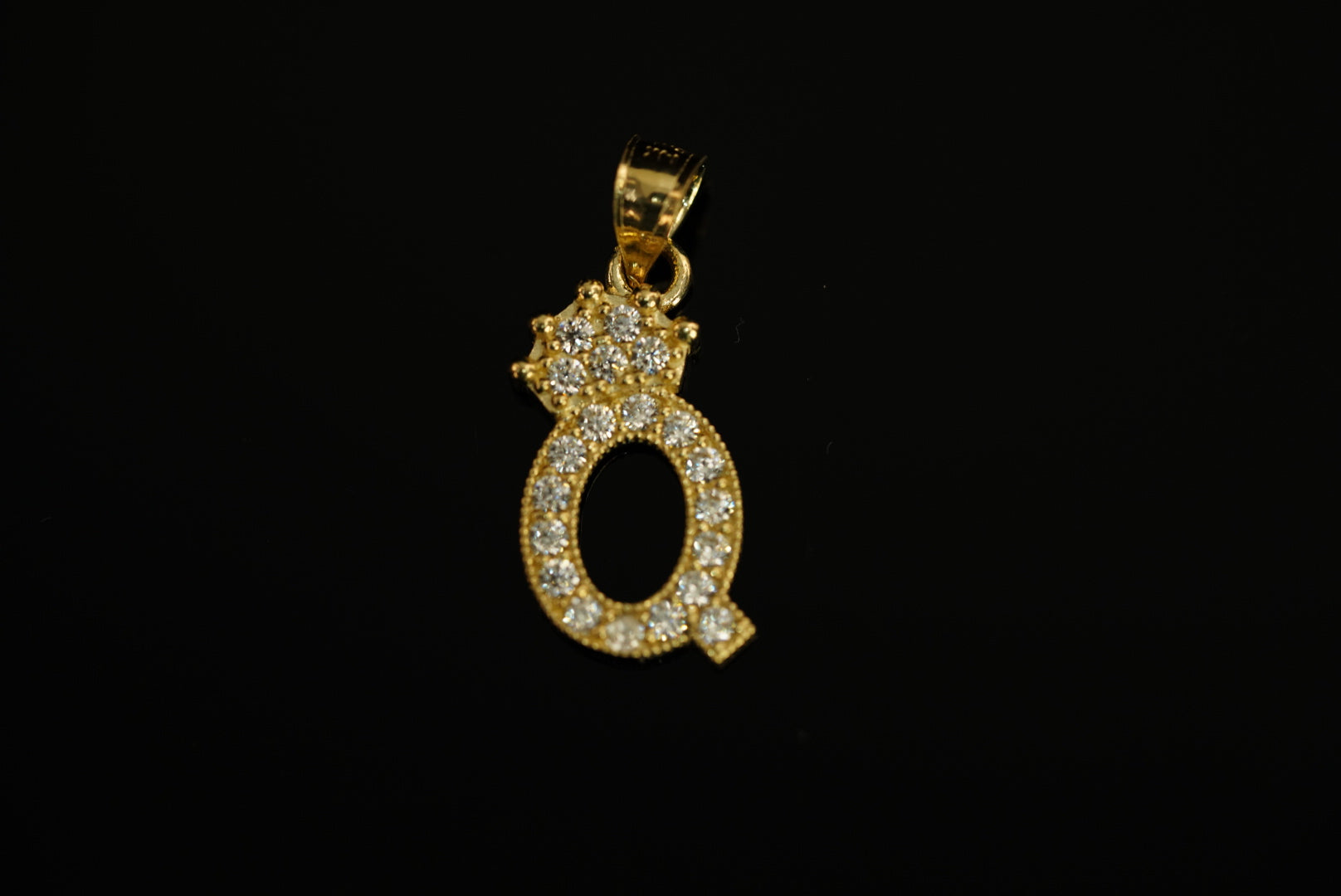 14k Initial Pendant