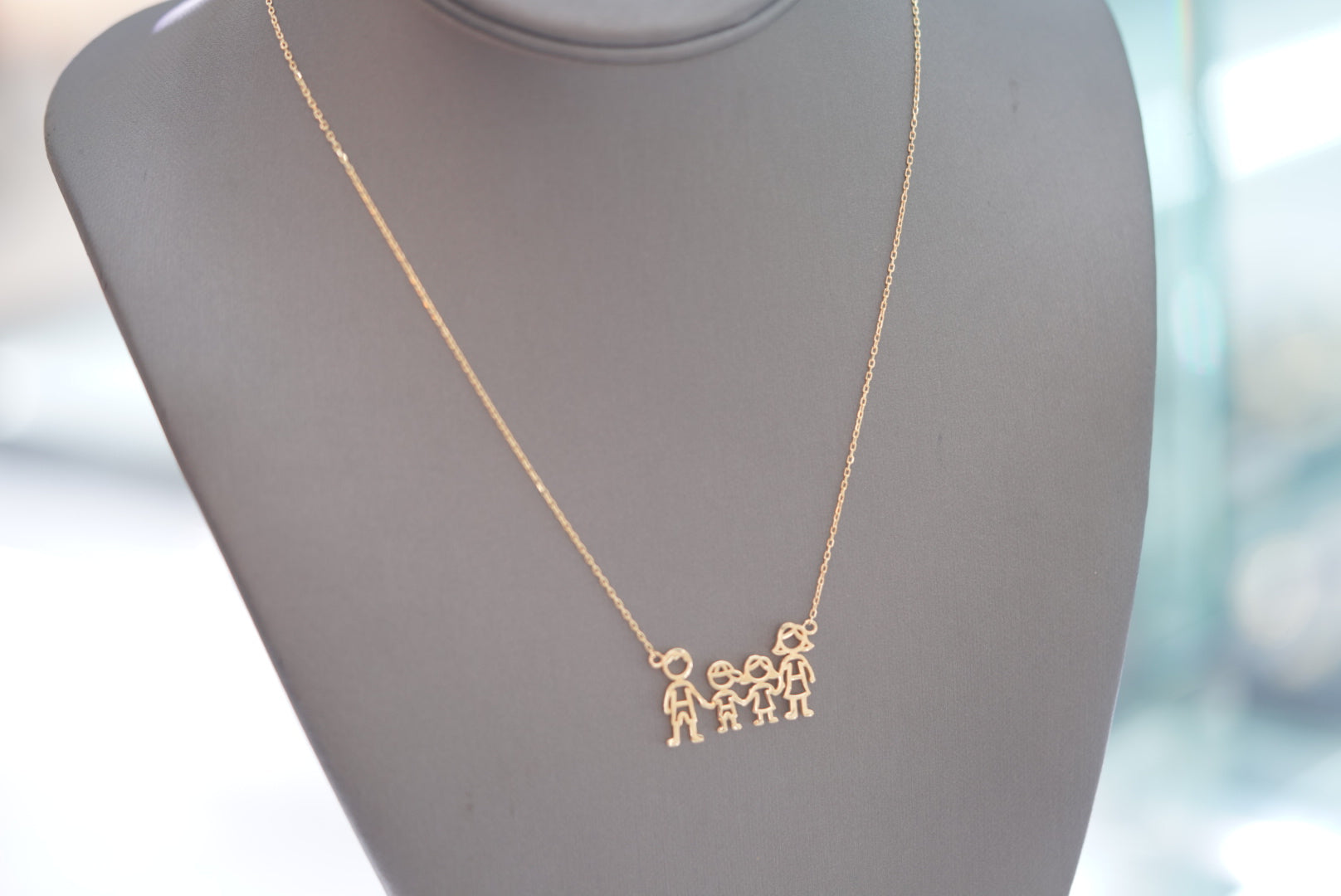 14k Necklace - Family First