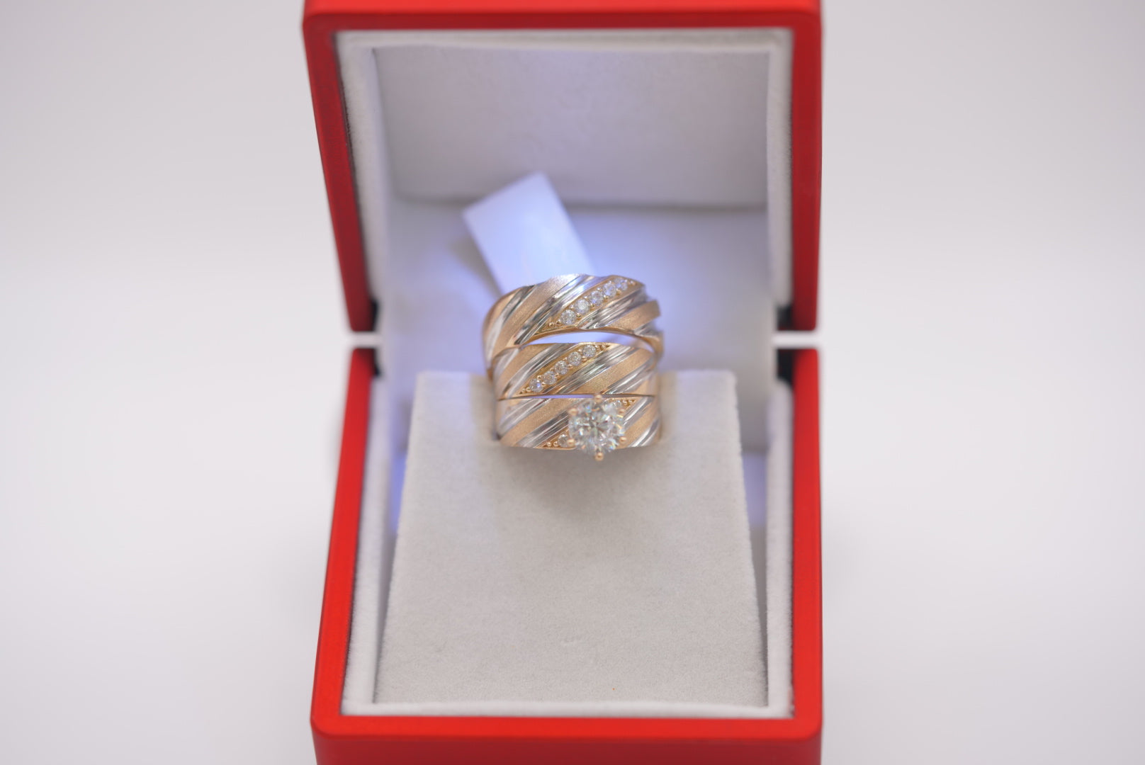 10k Wedding Rings - Bold Love