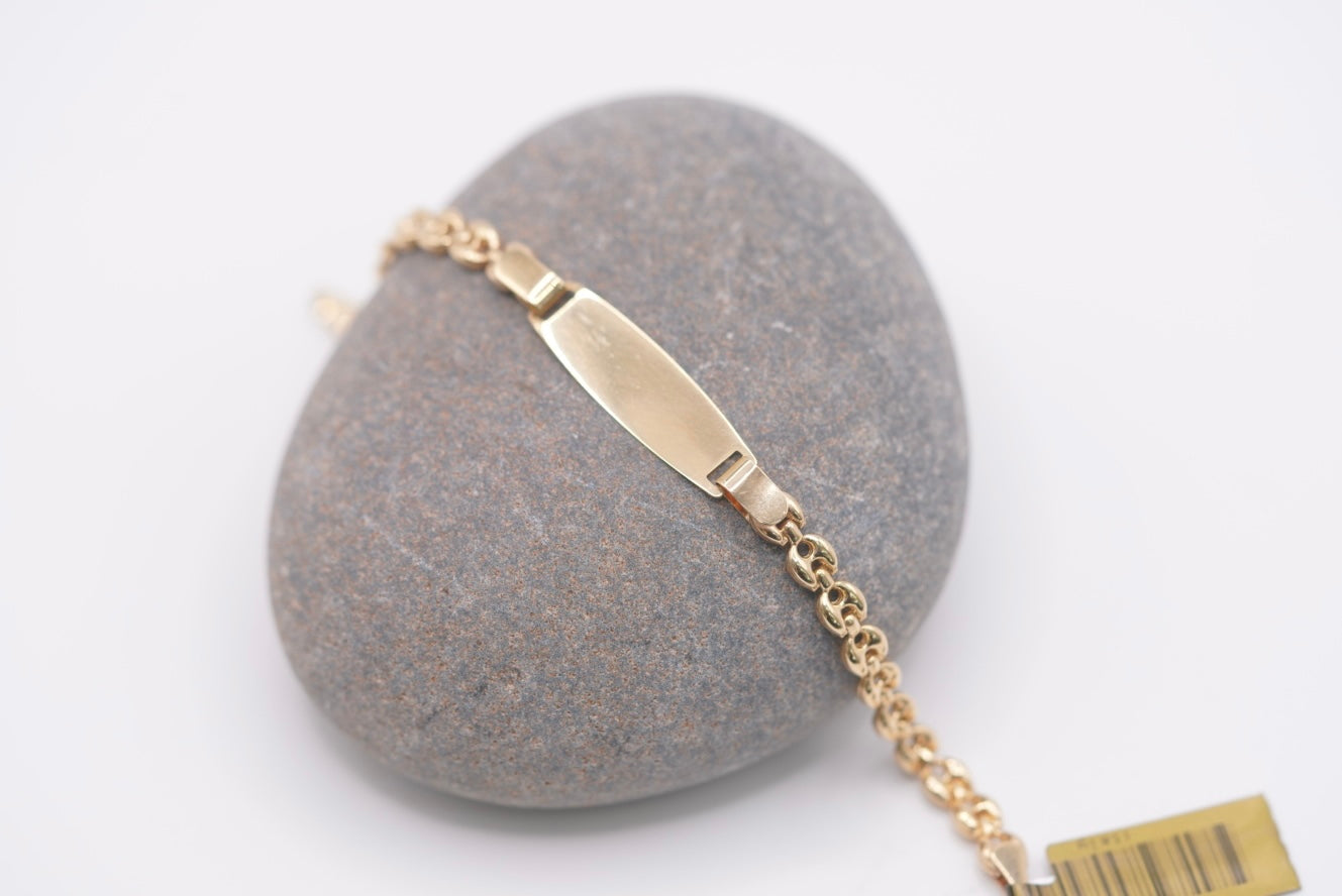 14k Baby Bracelet - Mariner Style