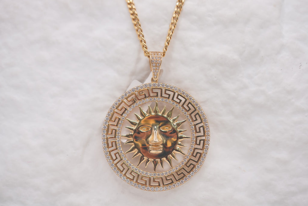 10k Men’s Pendant - Sun is Shining