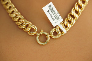 14k Double Bonded Necklace