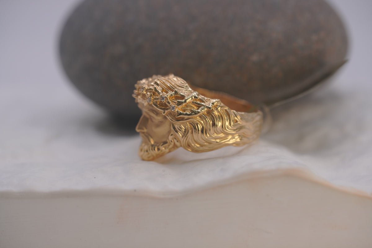 14k Men’s Ring - Bold Faith