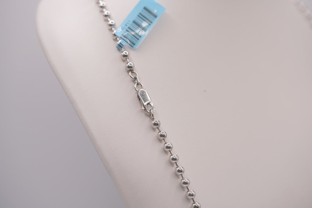Silver Spheres Chain - Unique Style