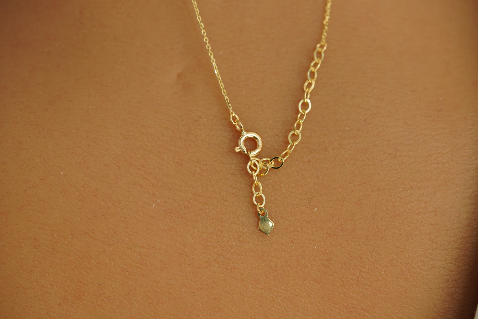 14k Hand Necklace