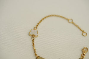 14k ID Butterfly Baby Bracelet