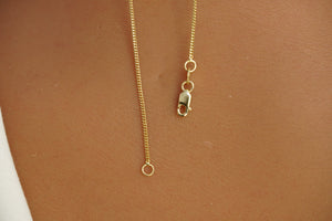 14k Little Girl Necklace & Earrings Set