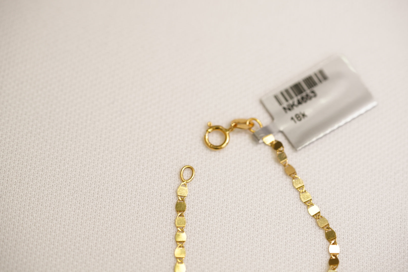 18k Heart ID Bracelet & Chain Set