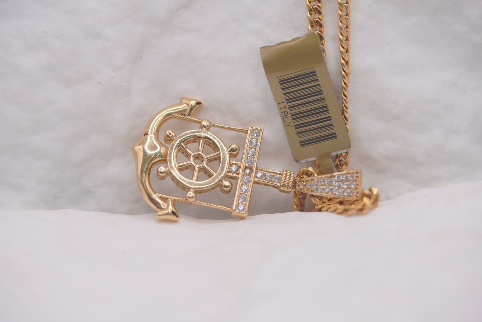 14k Men’s Pendant - Ocean’s Force