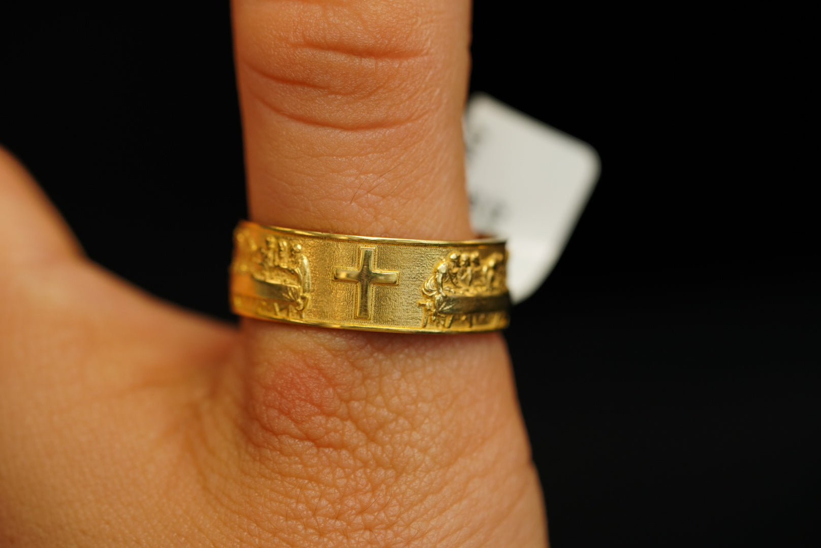 10k Last Supper Cross Ring