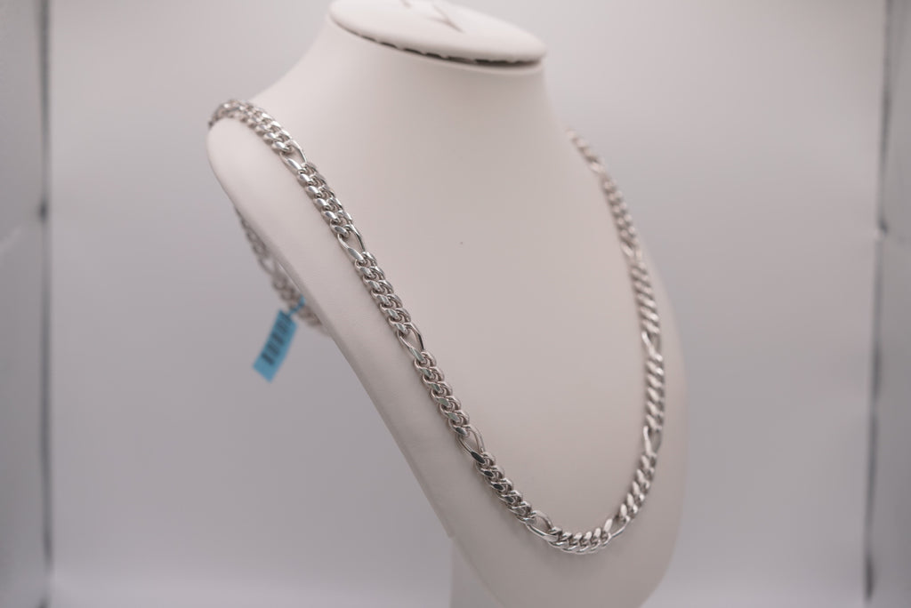 Silver Figaro Chain - Ice Classico