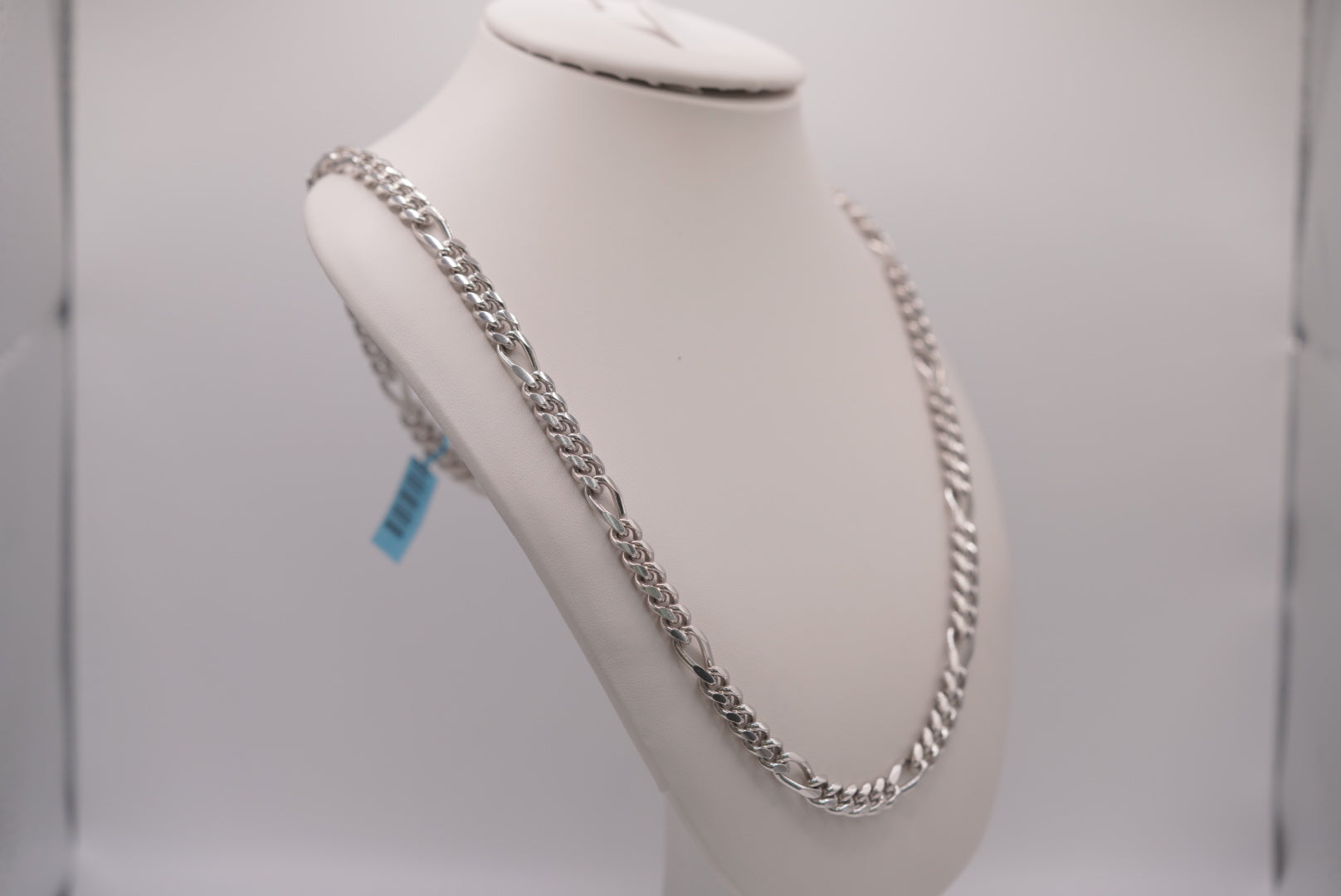 Silver Figaro Chain - Ice Classico