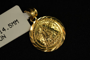 14k Caridad Del Cobre Pendant