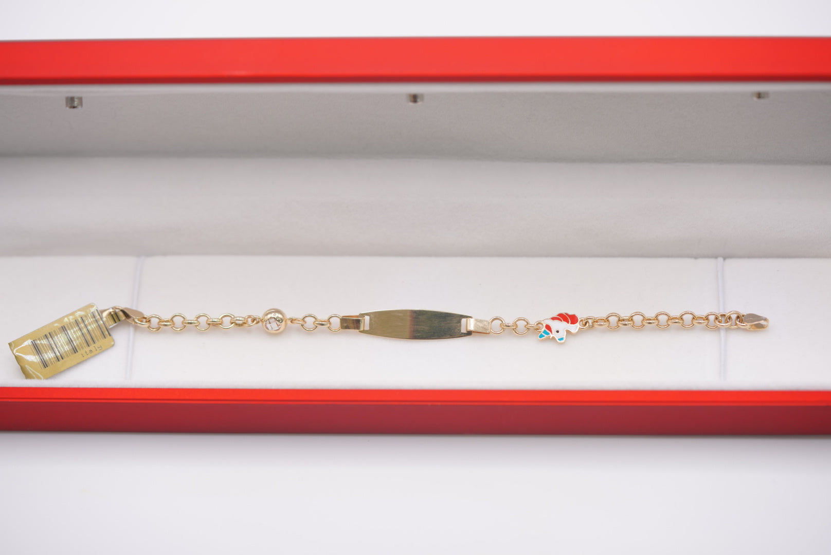 14k Baby Bracelet - Unicorn Fun