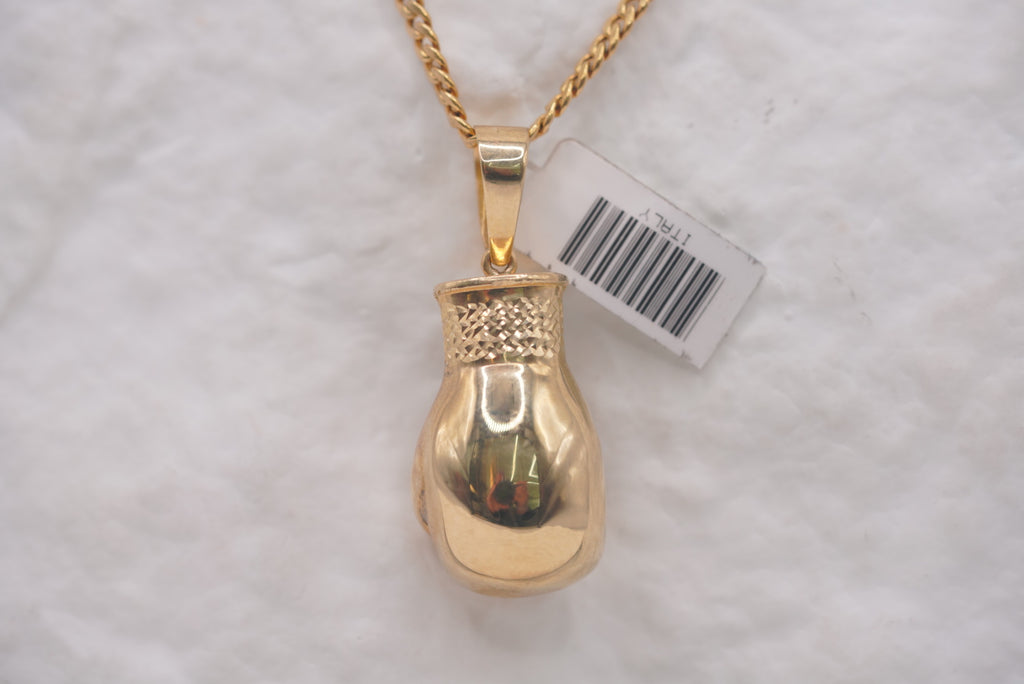 10k Men’s Pendant - Boxing Flex
