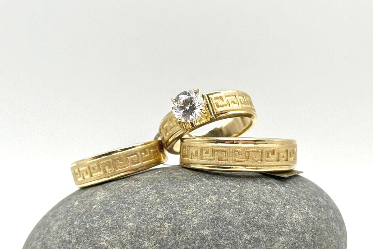 Matrimony Rings - The Classic Trio