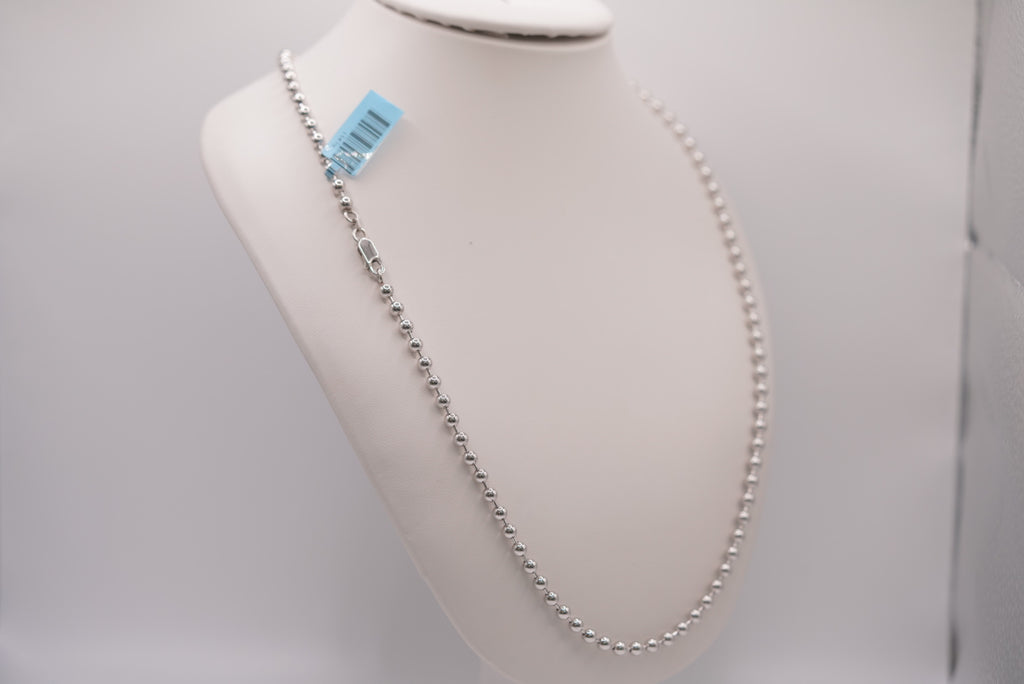 Silver Spheres Chain - Unique Style