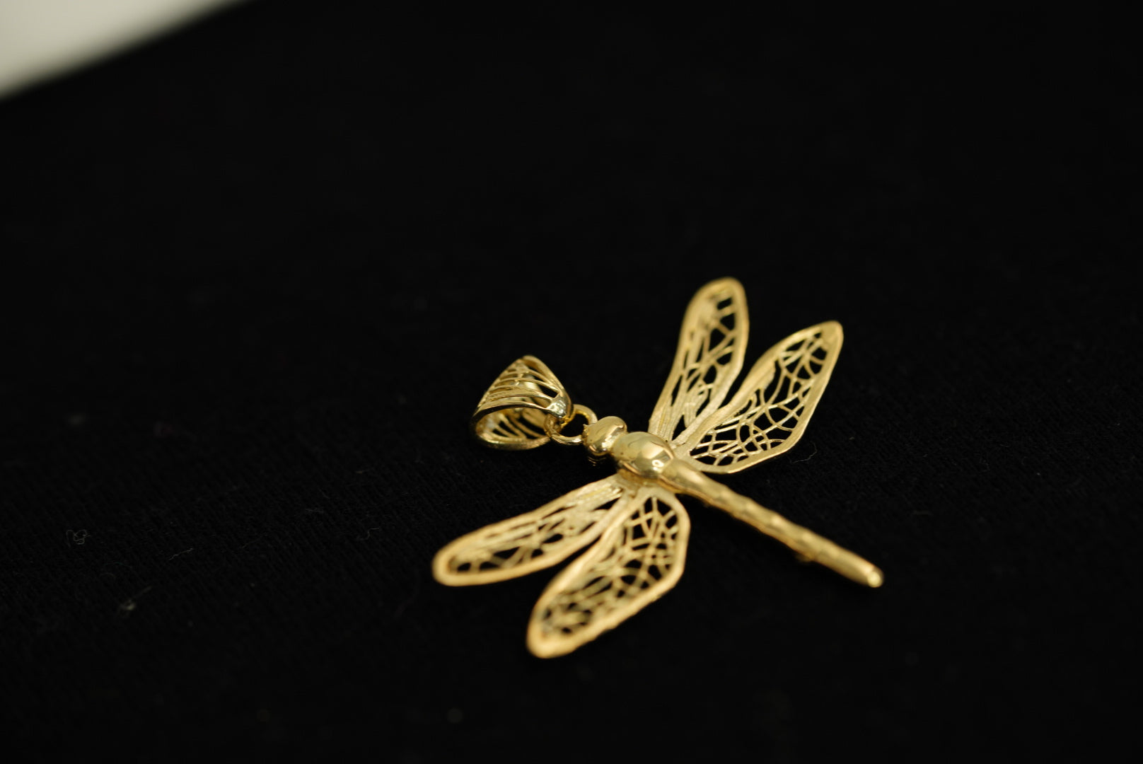 14k DragonFly Chain with Pendant