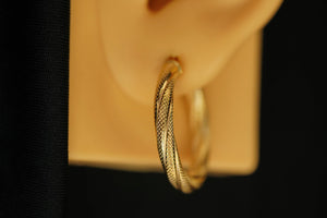 10k Textured Lines Hoops