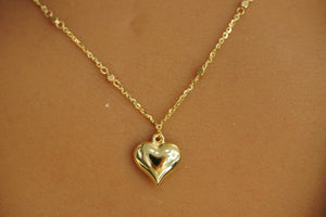 14k Pendant Heart Necklace