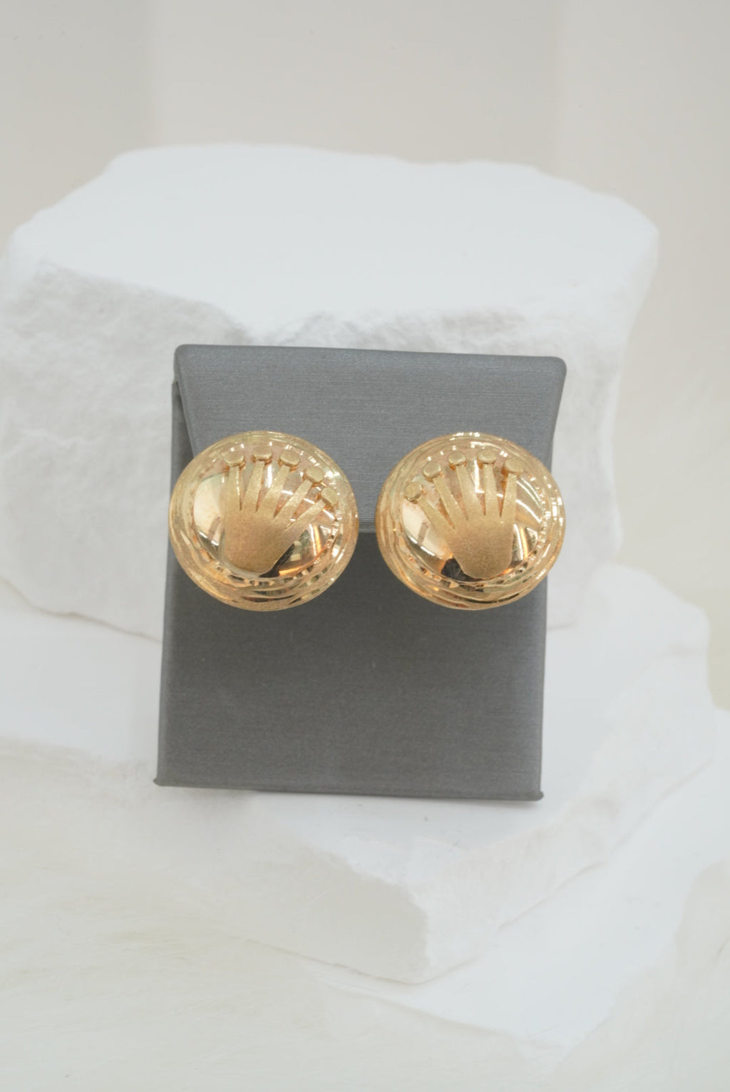 10k Earrings - Crown