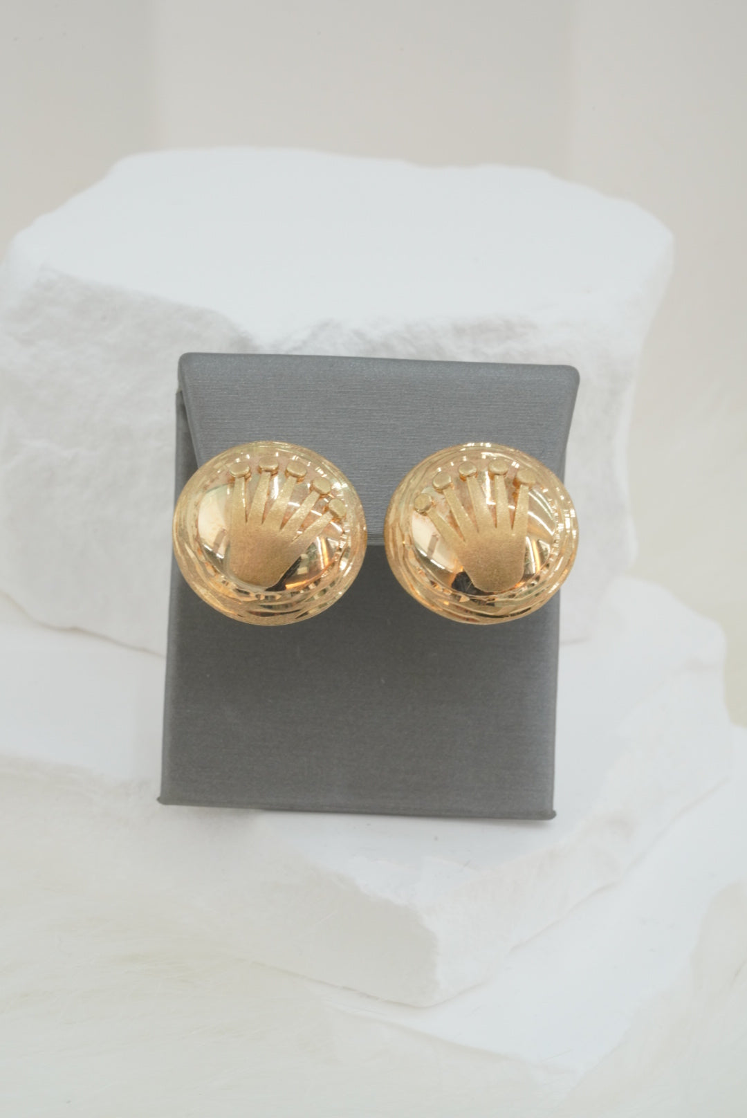 10k Earrings - Crown