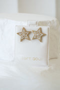 10k Earrings - Big Star