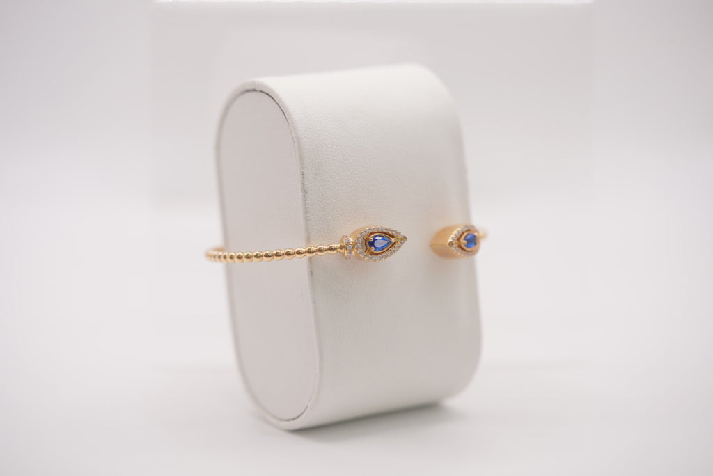 14k Women’s Bracelet - Royal Blue