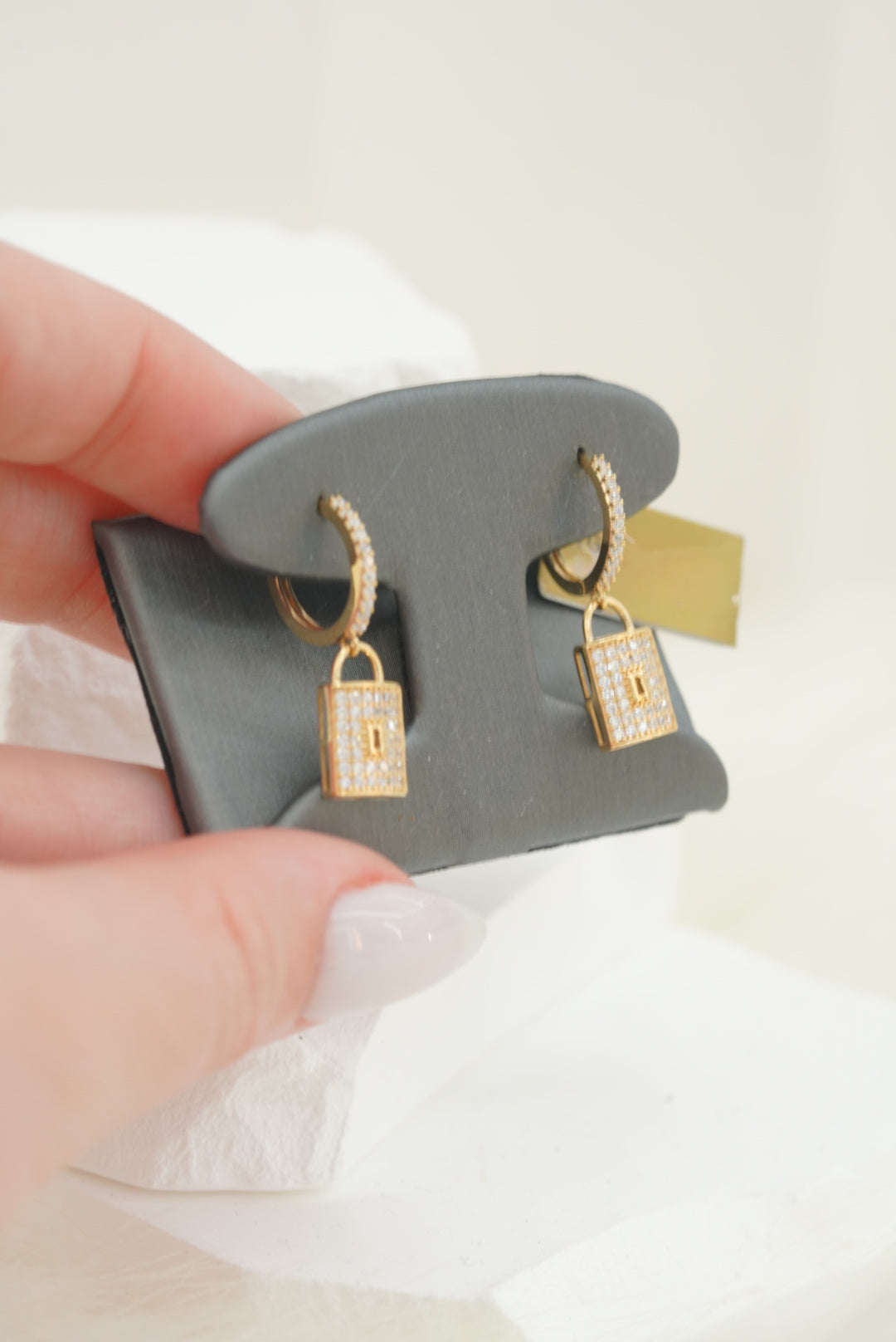 14k Hoops - Locks