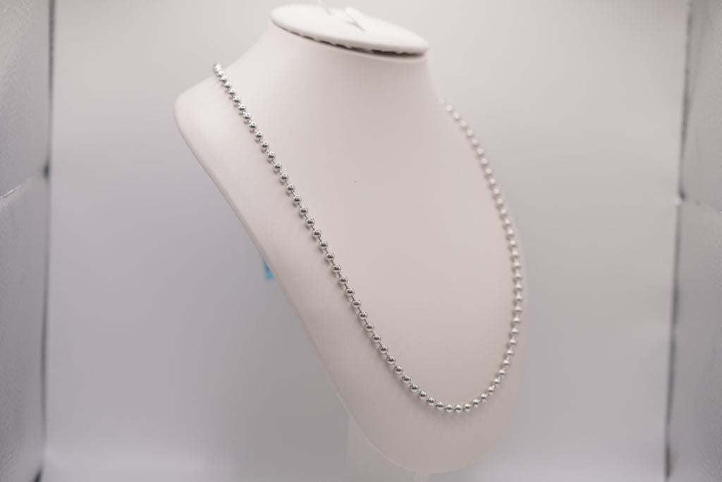 Silver Spheres Chain - Unique Style