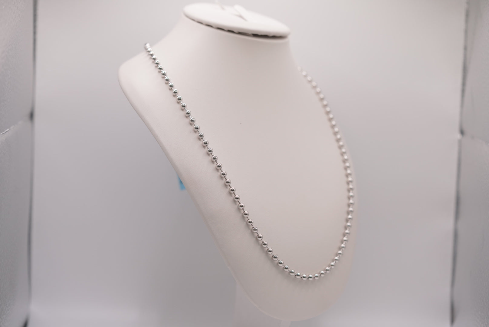 Silver Spheres Chain - Unique Style